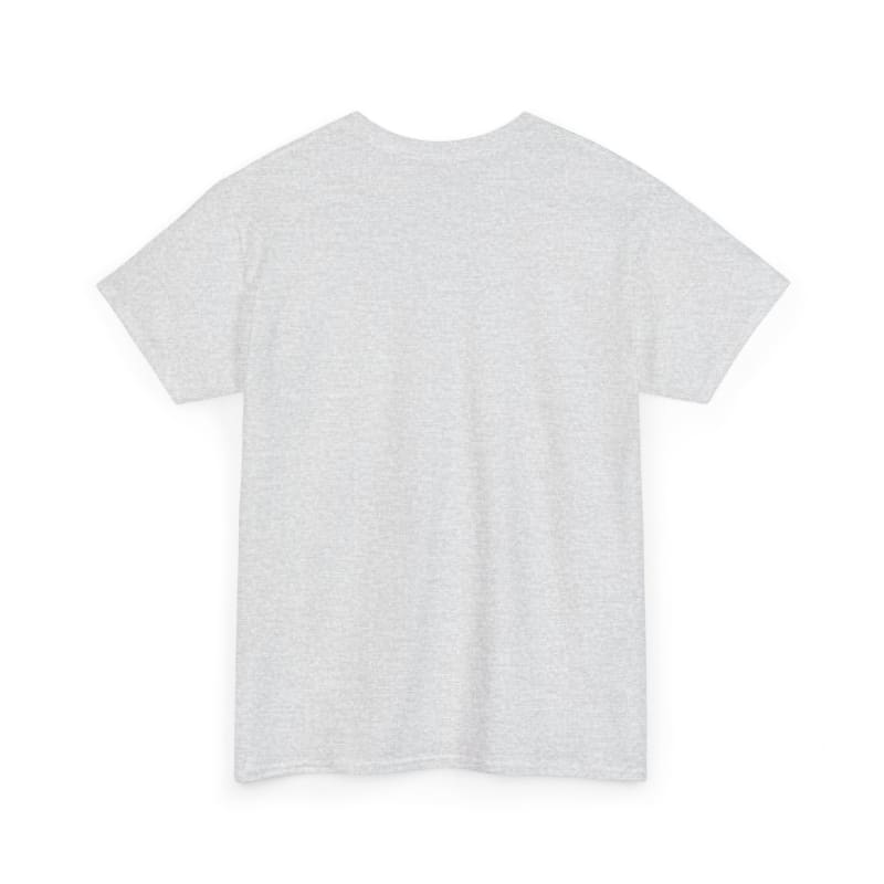 Plain white crew neck t-shirt.