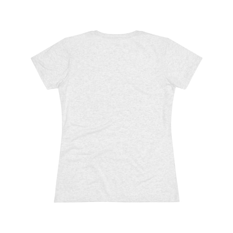 Plain white crew neck t-shirt.